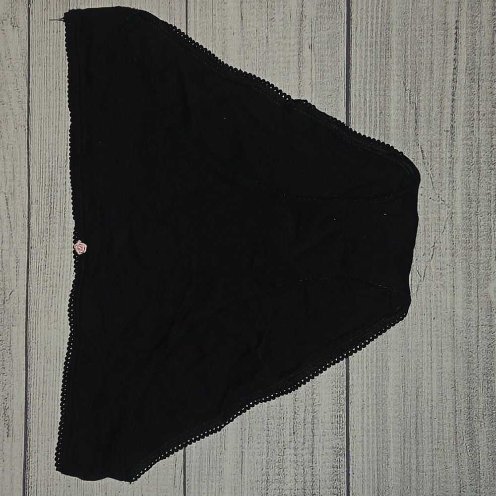 Victoria's Secret Bikini Panties Set Black/Pink Size L NWT - Picture 6 of 9